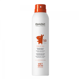 Fotoprotector Pediatric Transparente SPF 50+, 200 ml. - BABE 