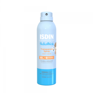 Fotoprotector Transparent Spray Wet Skin Pediatrics SPF 50, 250 ml. - Isdin