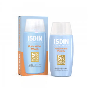 Fotoprotector Fusion Water MAGIC SPF 50, 50 ml. - Isdin