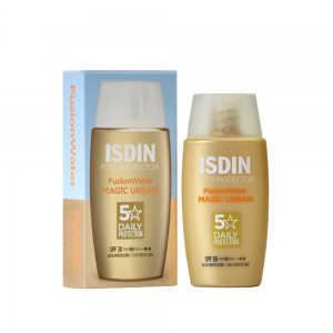 Fotoprotector Fusion Water MAGIC Urban SPF 30, 50 ml. - Isdin 