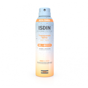 Fotoprotector Transparent Spray Wet Skin SPF 30, 250 ml. - Isdin