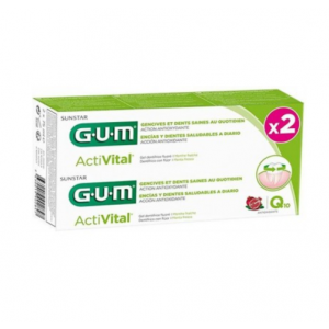 G.U.M 2x1 ActiVital Pasta De Dientes, 2x75 ml. - Sunstar