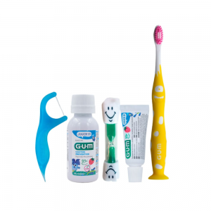 G.U.M Pack Neceser Junior 6+ Cepillo De Dientes, 1 ud. - Sunstar