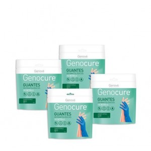 Genocure Guantes Dermatológicos Nitrilo Talla S/M - Genové