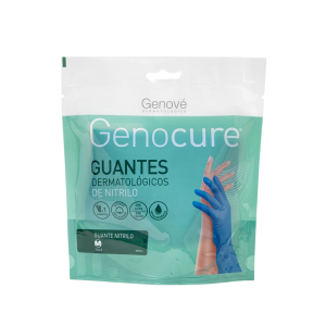 Genocure® Guantes Dermatológicos Nitrilo Talla M. - Genové