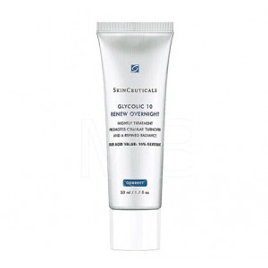 Glycolic 10 Renew Overnight, 50 ml. - Skinceuticals