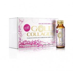 Gold Collagen Pure, 10 frascos x 50 ml. - Areafar