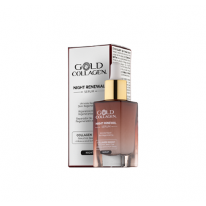 Gold Collagen Night Renewal Serum, 30 ml. - Areafar