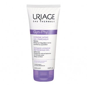 Gyn-Phy Gel Refrescante Higiene Intima, 200 ml . - Uriage