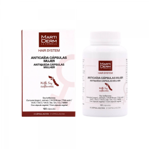 Hair System Cápsulas Anticaída Mujer, 120 ud. - Martiderm