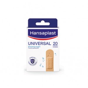 Hansaplast Universal Resistente al Agua, 20 apósitos. - Eucerin