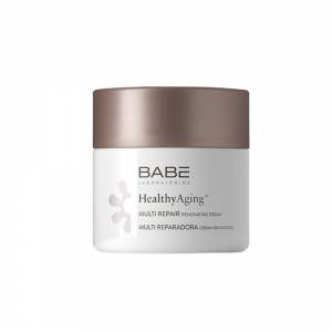 Healthy Aging+ Crema Multi Reparadora Renovadora de Noche, 50 ml. - BABE