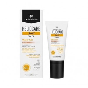 Heliocare 360 Water Gel SPF 50+, Color Beige, 50 ml. - Cantabria Labs