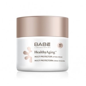 Healthy Aging+ Crema Lifting Multi Protectora SPF30, 50 ml. - BABE