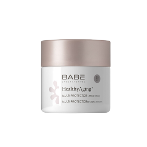 Healthy Aging+ Crema Multi Protectora Tensora de Día SPF 30 , 50 ml. - BABE