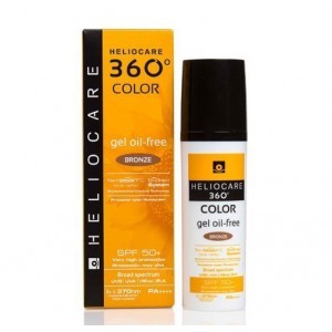 Heliocare 360° Color  Bronze Gel Oil Free SPF 50+, 50 ml. - Cantabria Labs