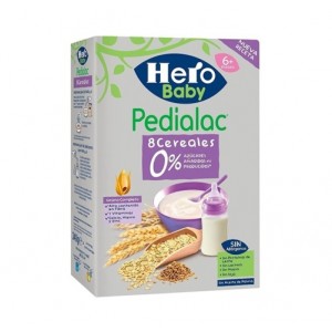 Hero Baby Pedialac Papilla 8 Cereales, 340 g. - Hero Baby