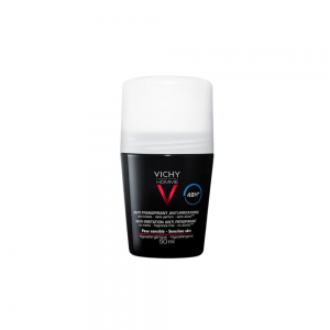 Homme Desodorante Bola Pieles Sensibles 48 Horas, 50 ml. - Vichy