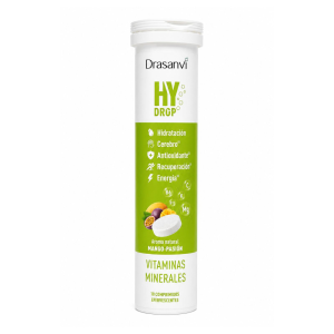 HY DROP Vitaminas y Minerales Mango Pasión, 18 Comprimidos Efervescentes. - Drasanvi