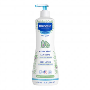 Hydra Bebé Leche Corporal con Aguacate Bio, 750 ml. - Mustela