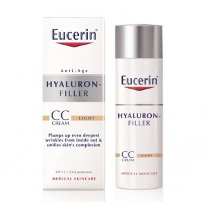 Hyaluron-Filler CC Cream Tono Claro, 50 ml. - Eucerin