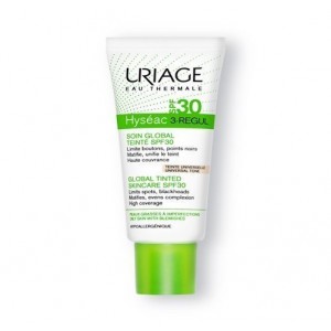 Hyséac 3 Regul con Color SPF 30+, 40 ml. - Uriage