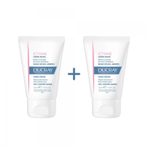 Duplo Ictyane Crema de Manos, 50 ml. + 50 ml. - Ducray