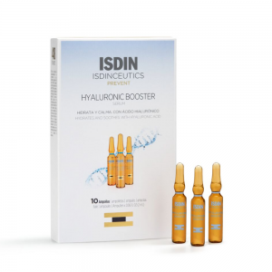 Isdinceutics Hyaluronic Booster Sérum Hidratante, 10 Ampollas x 2 ml. - Isdin 