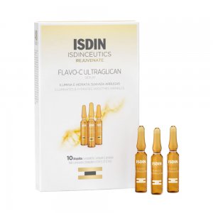 Isdinceutics Flavo-C Ultraglican, 10 Ampollas x 2 ml.- Isdin