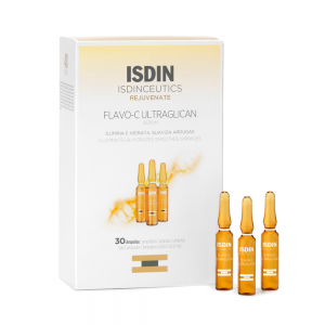 Isdinceutics Flavo-C Ultraglican, 30 Ampollas x 2 ml. - Isdin