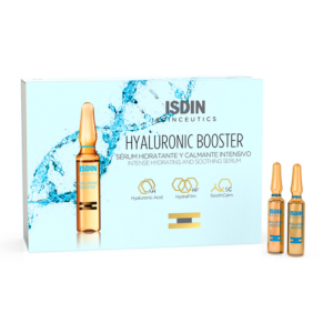 Isdinceutics Hyaluronic Booster Sérum Hidratante, 10 ampollas x 2 ml. - Isdin 