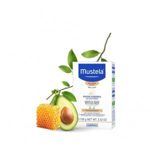 Jabón Sobregraso al Cold Cream Nutriportector, 100 g. - Mustela