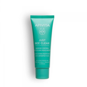 Just Bee Clear, Crema Anti-Imperfecciones Matificante Hidratante, 40 ml. - Apivita