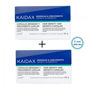 PACK DUPLO KAIDAX Densidad & Crecimiento Cápsulas, 60 + 60 ud. - Topicrem