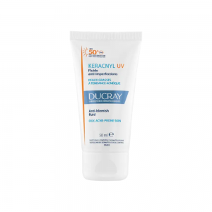 Keracnyl UV SPF50+ Fluido Anti-Imperfecciones, 50 ml. - Ducray