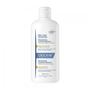 Kelual Squanorm Champú Tratante Anticaspa - Caspa seca, 400 ml.- Ducray