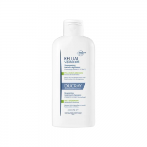 Kelual Squanorm Champú Tratante Anticaspa - Caspa grasa, 200 ml.- Ducray