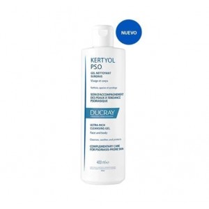 KERTYOL P.S.O. Gel Limpiador Sobregraso, 400 ml. - Ducray 