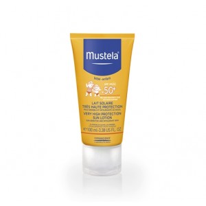 Leche Solar Muy Alta protección SPF 50+, 100 ml. - Mustela