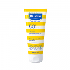 Leche Solar muy alta Protección SPF50+, 100 ml. - Mustela