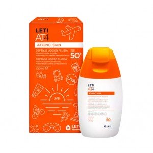 LetiAT4 Atopic Skin Defense Locíon Fluida SPF50+, 100 ml. - LetiPharma