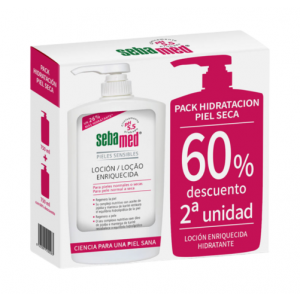 Pack Hidratación Piel Seca, Loción Enriquecida, 2 x 750 ml. - Sebamed