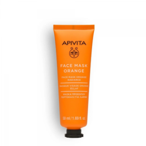 Macarilla Facial Iluminadora con Naranja, 50 ml. - Apivita