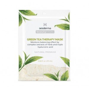 Mascarilla Facial  Hidratante Green Tea Therapy Mask, 25 ml. - Sesderma