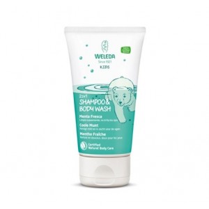 Menta Fresca 2 en 1 Shampoo & Body Wash, 150 ml. - Weleda