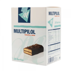 Multipilol Cabello y Uñas, 20 Barritas. - Dermilid 