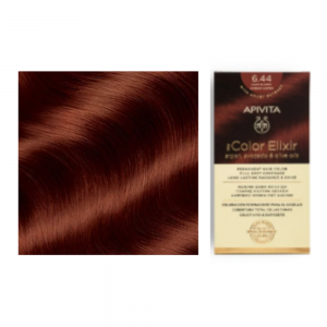 My Color Elixir N6.44, Rubio Oscuro Cobrizo Intenso. - Apivita