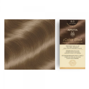 My Color Elixir N8.0, Rubio Claro. - Apivita