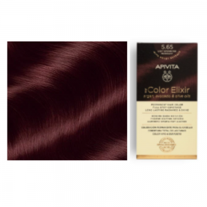 My Color Elixir N5.65, Castaño Claro Caoba. - Apivita