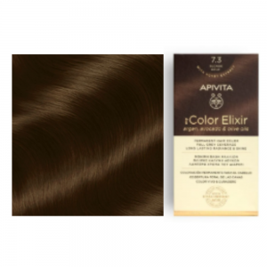 My Color Elixir N7.3, Rubio Dorado. - Apivita